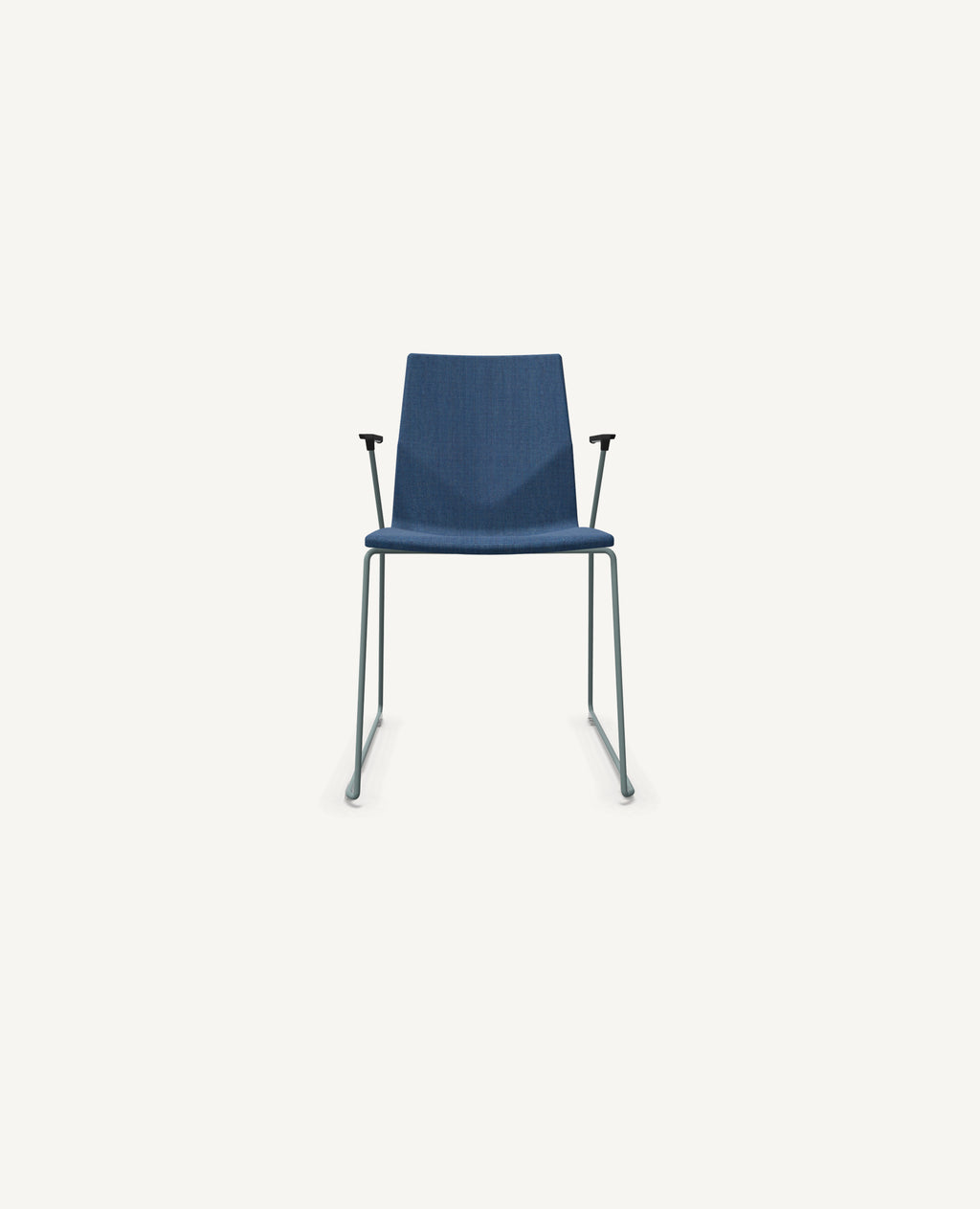 Cast Chair FourCast®2 Chair, Sled Base, Upholstered - with Arms – hightower.design
