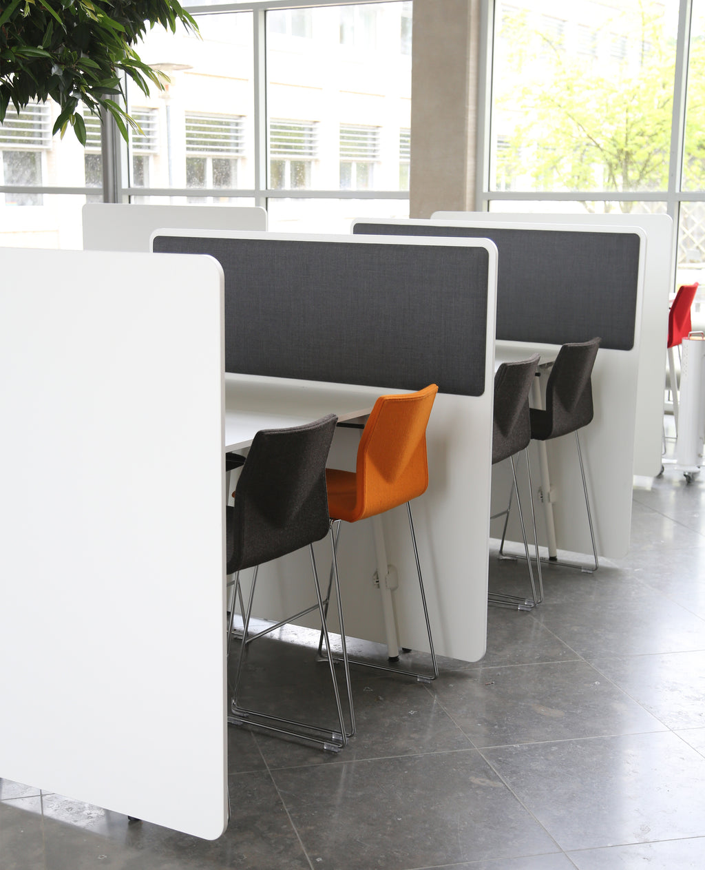 FourCast®2 Chair, Counter Height, Sled Base - Upholstered – hightower ...