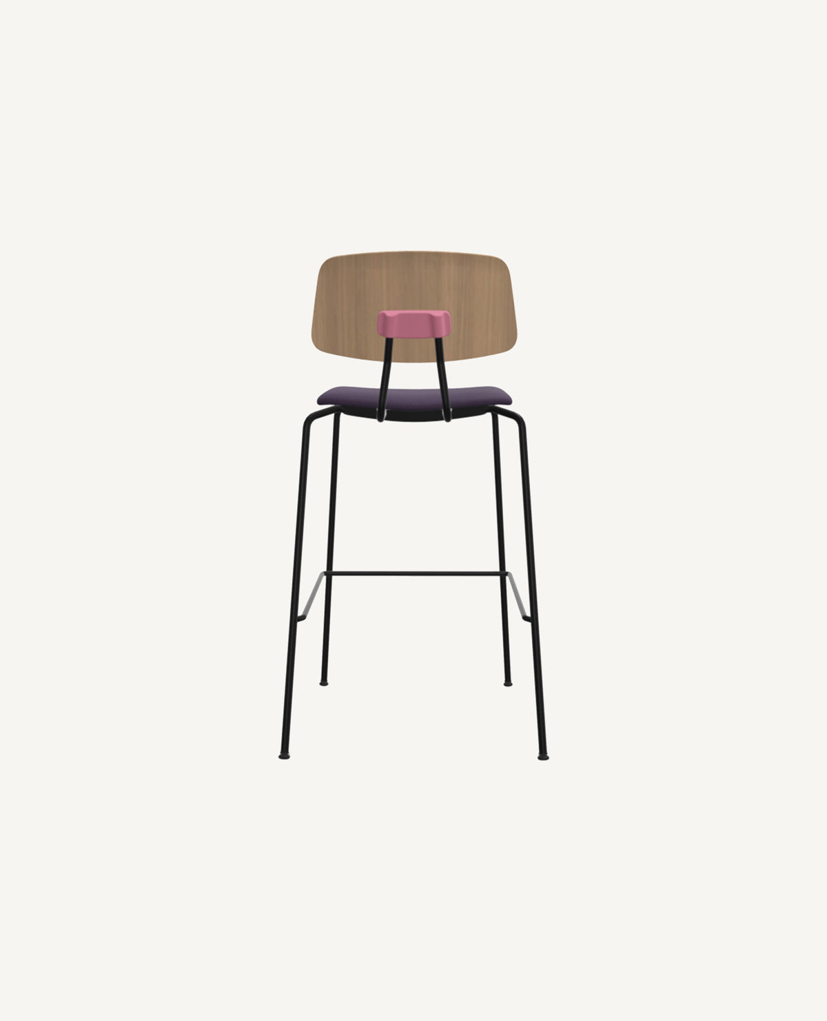Share Chair, Bar Height, Wood Back - Upholstered Seat - COM / Standard / Standard starting at $1,095