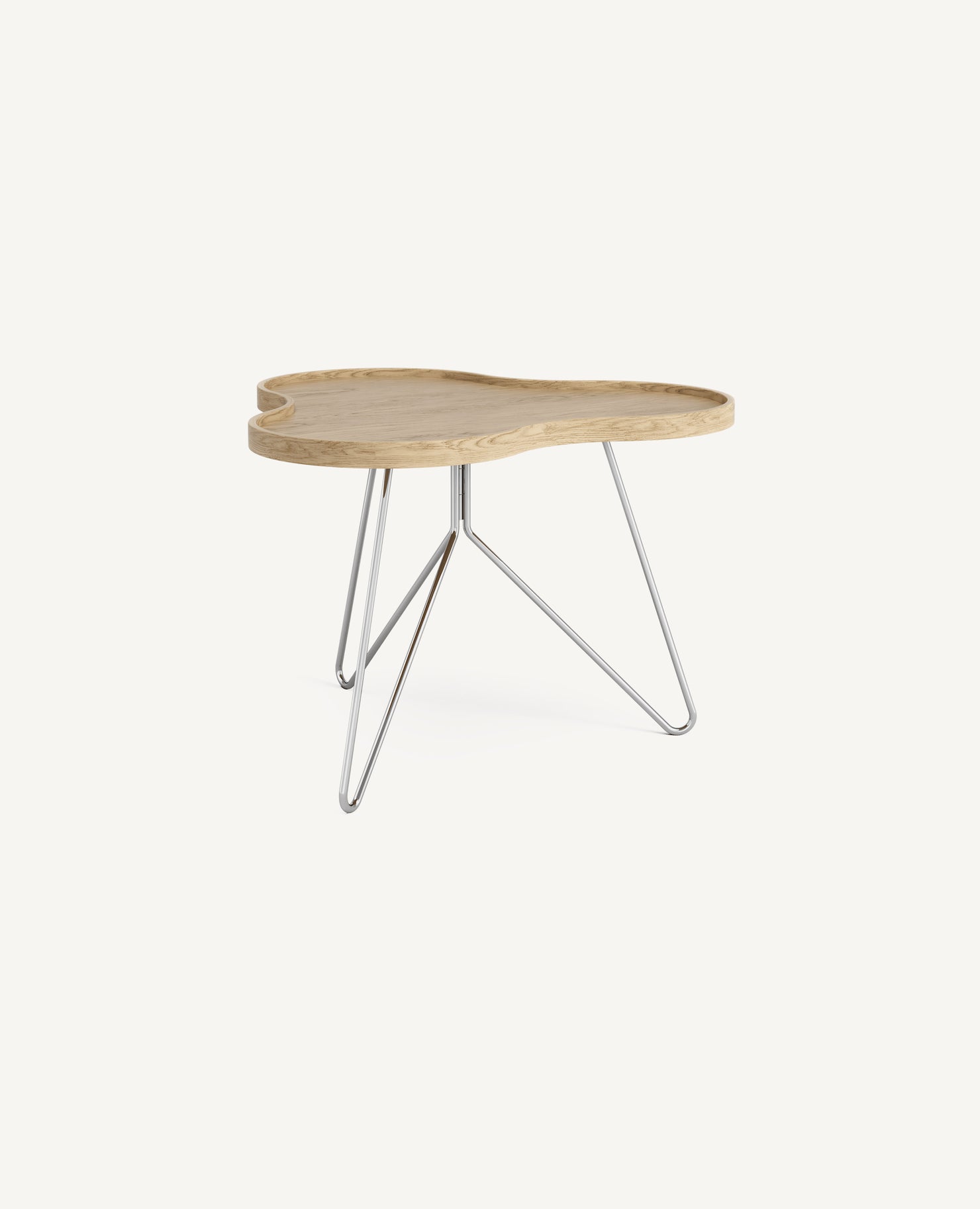 Flower Table, Small - Oak Wood