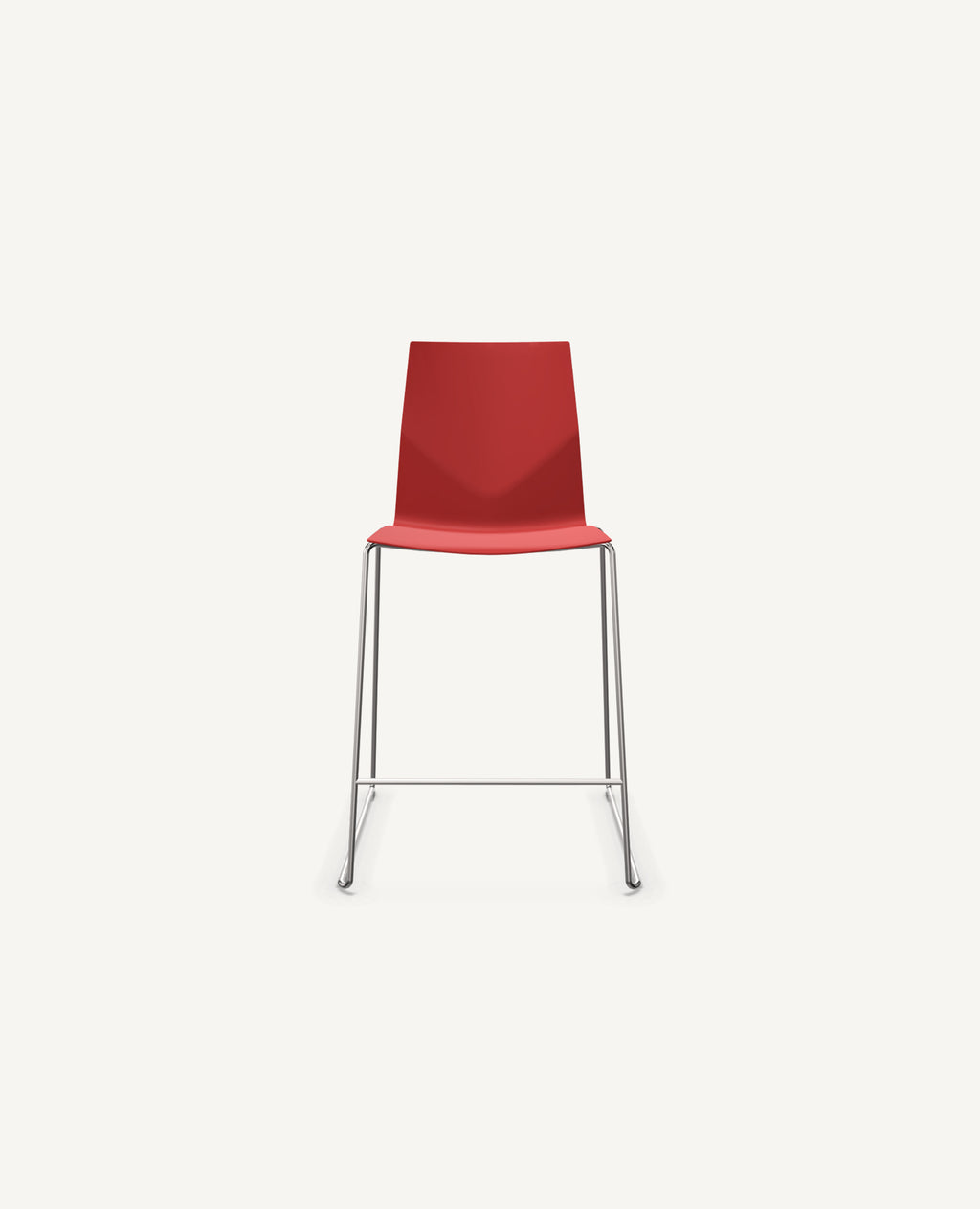 FourCast®2 Chair, Counter Height Sled Base hightower.design