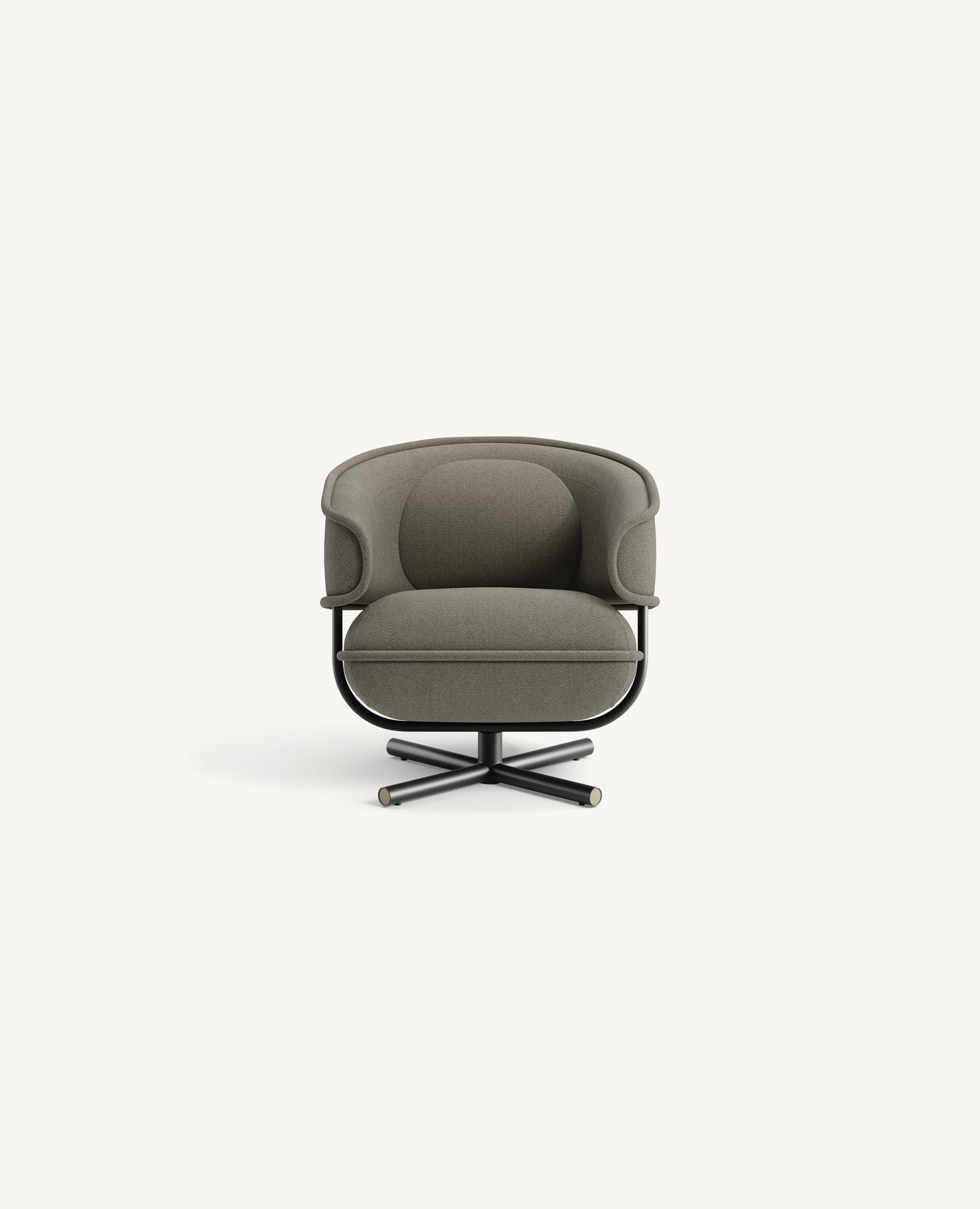 Flote Lounge Chair, Matching Welt Detail - Swivel Base with Auto Return