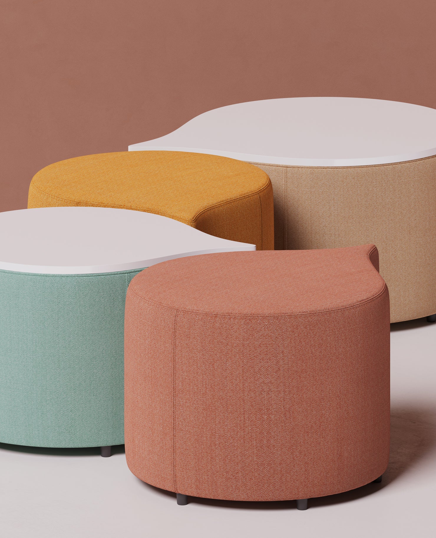 Nimbus Ottoman, 24.5" Width - Point