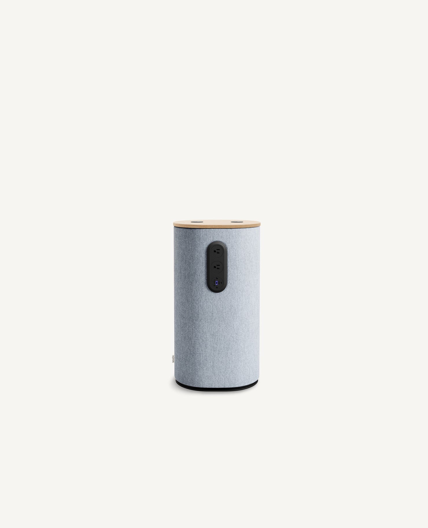 Silo Power, 24" Height, Single Side Access, Wireless Charging Top - Cord Wrap Base