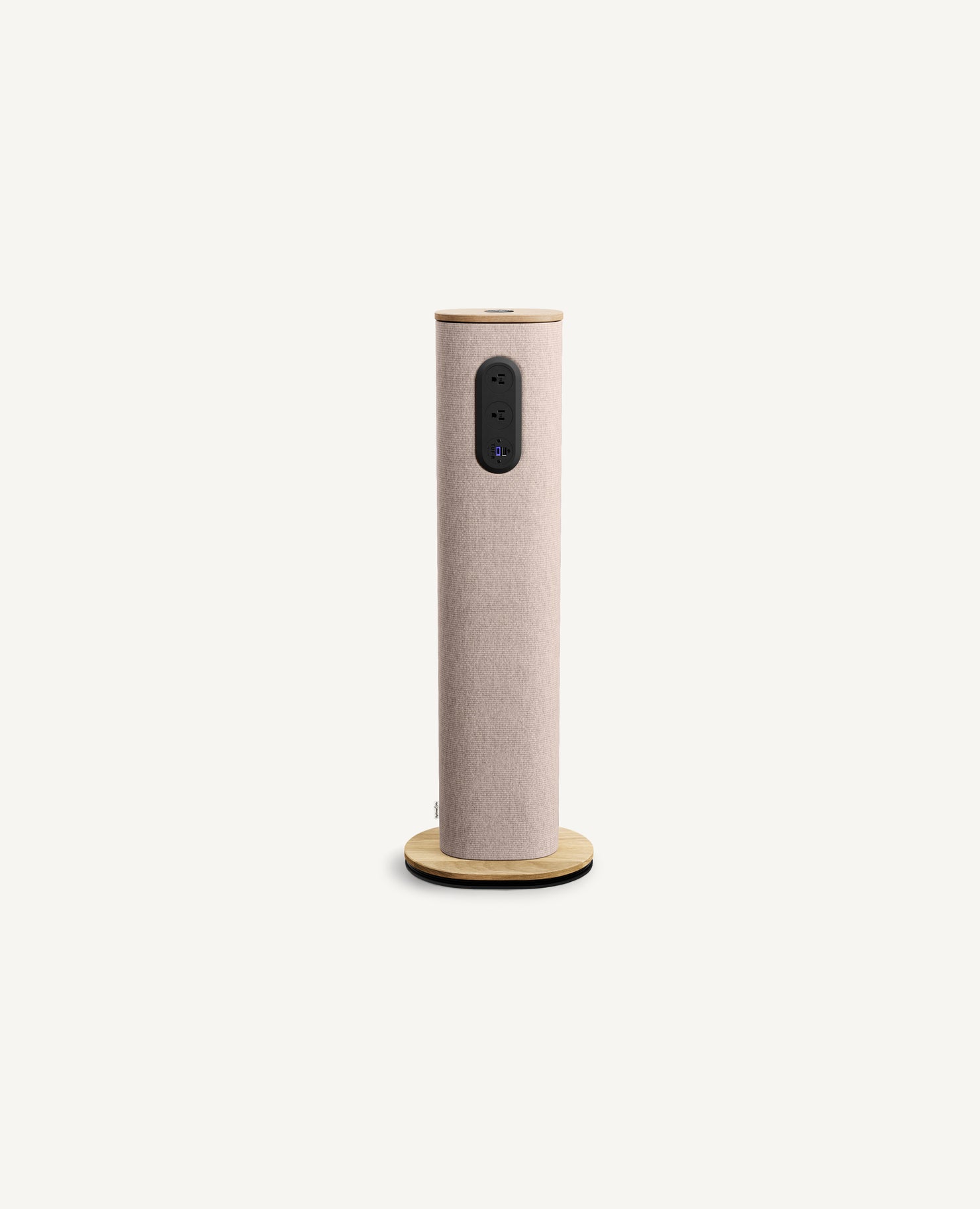Silo Power, 36" Height, Single Side Access, Wireless Charging Top - Cord Wrap Base