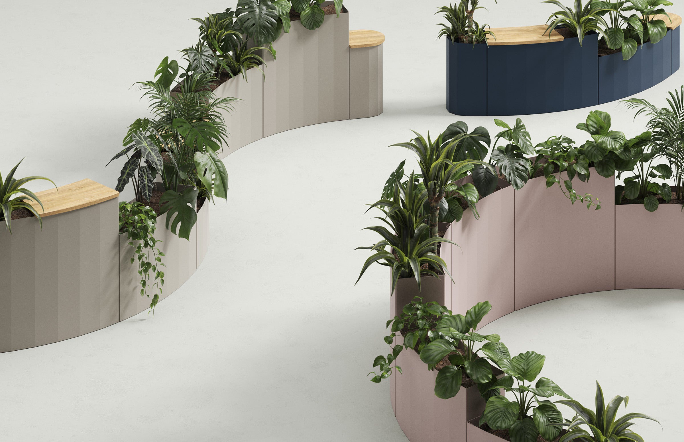 Stanza Planter Top - Curve – hightower.design