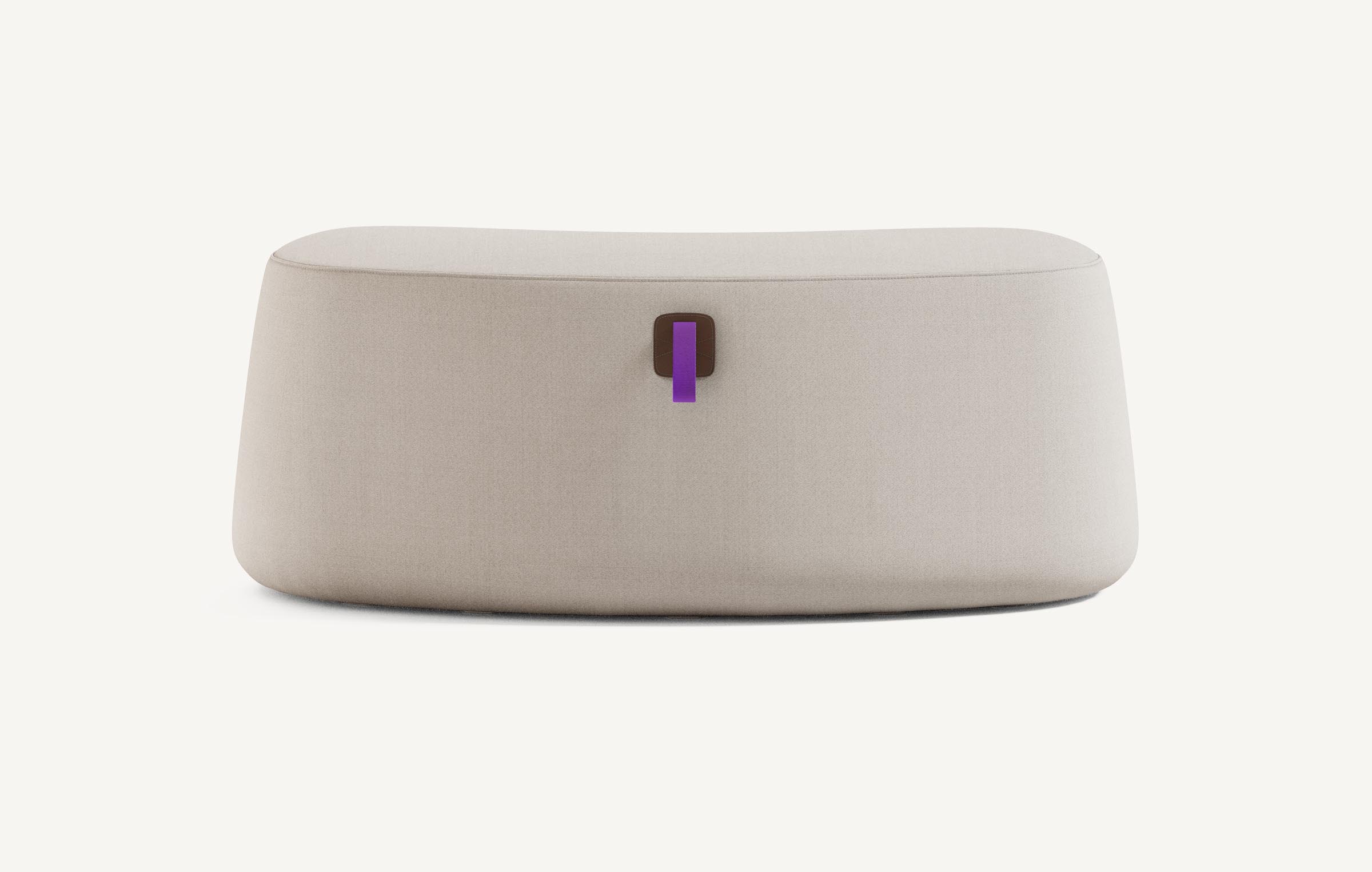 【手渡し希望】ARMONIA Calletto  •K098 OTTOMAN Bounce Ruched Velvet Adjustable Ottoman – TOV Furniture
