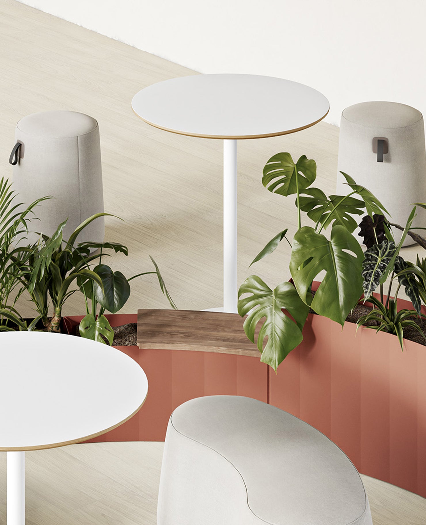 Kona Table, Counter 36" Height, Round - 36.5" Diameter