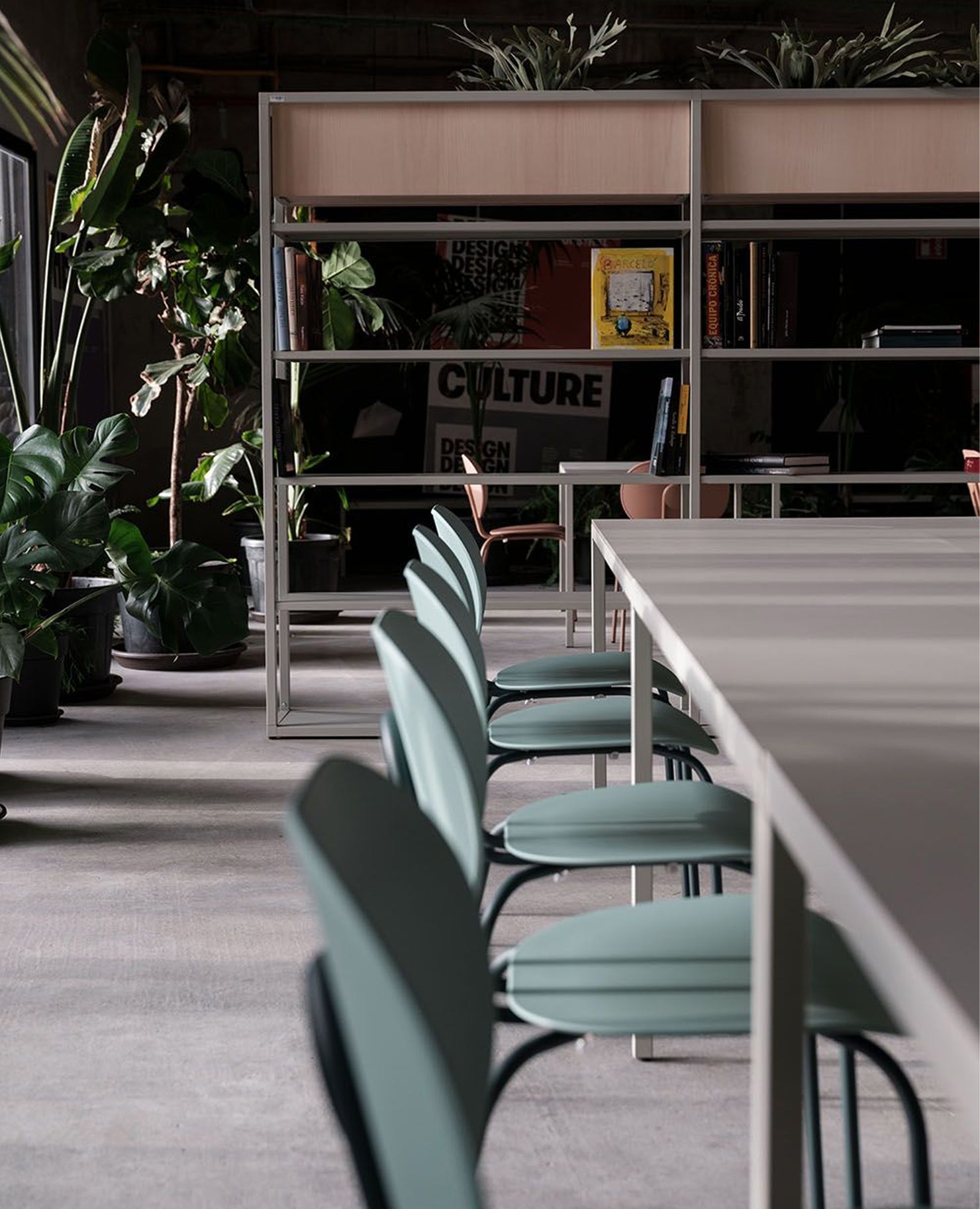 Dry Table, Standard Height, Rectangle, 118" Width - Narrow Depth