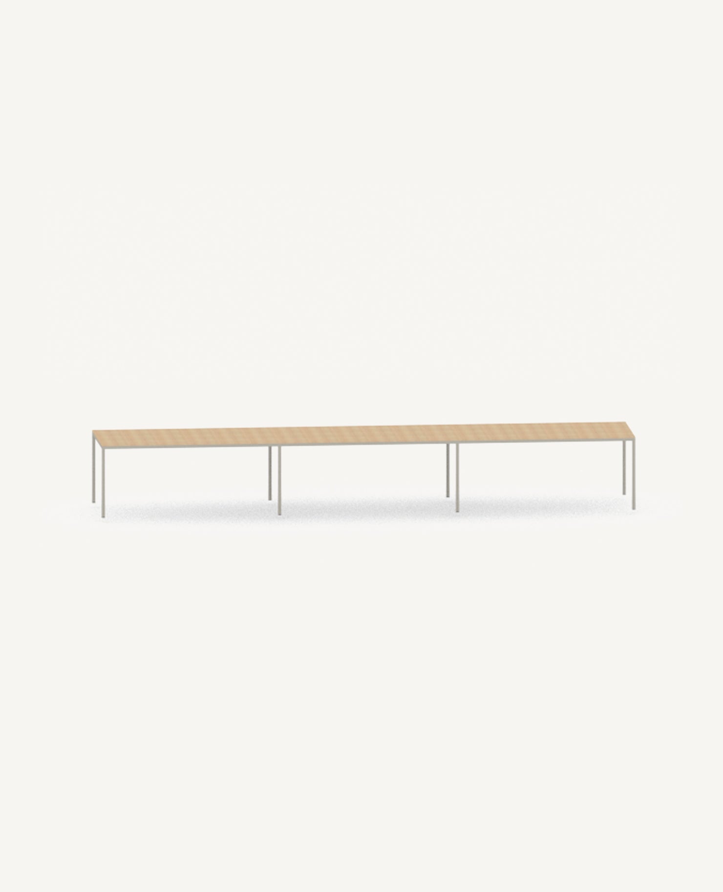Dry Table, Standard Height, Rectangle - 212.5" Width