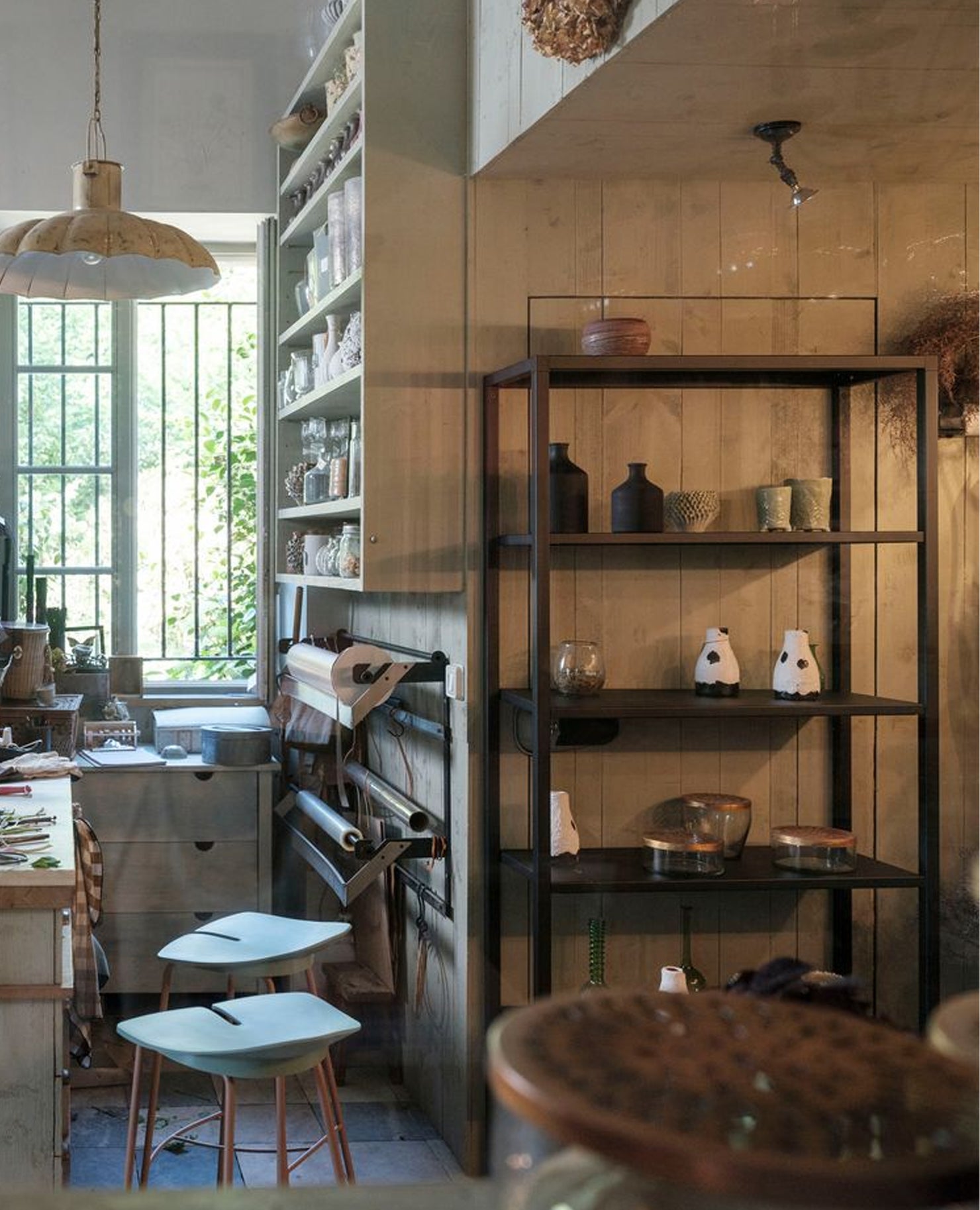 Dry Shelving, 35.5" Width, 6-Tier - 19.75" Depth