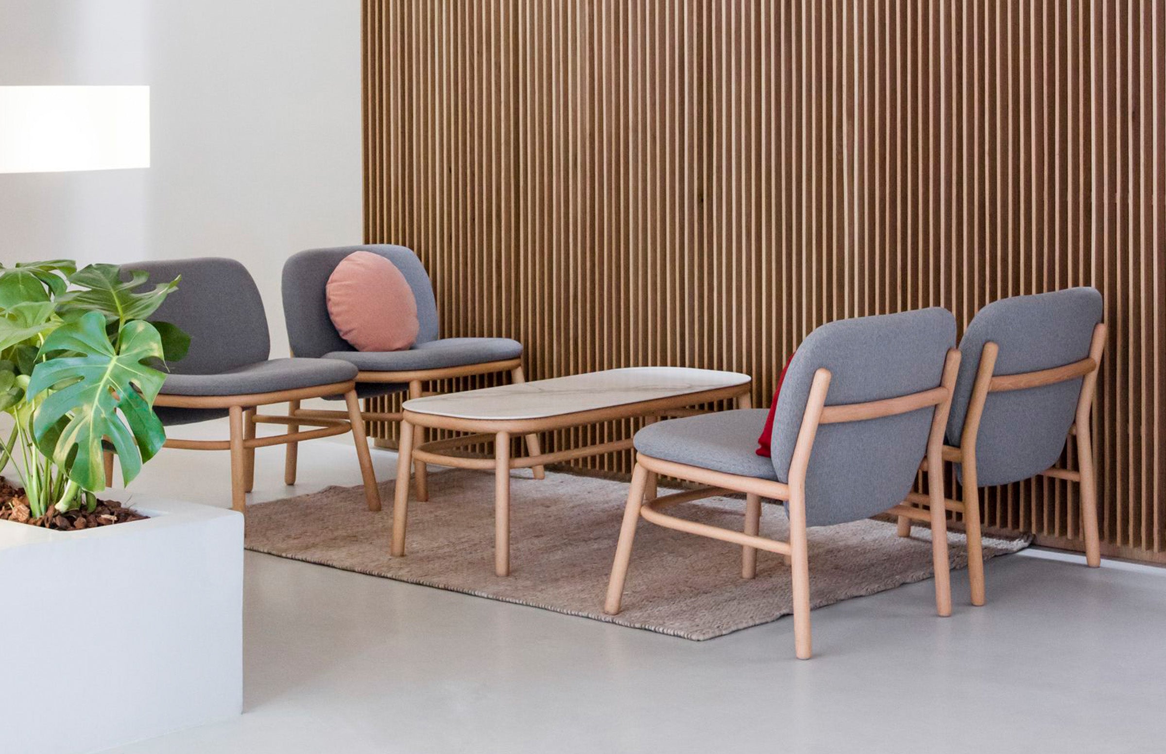 Lana Lounge Chair, Wood - Lowback – hightower.design