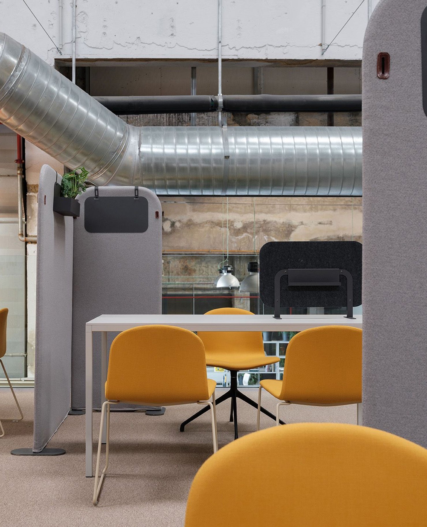 Nadia Chair, Wide Width, Sled Base - Upholstered