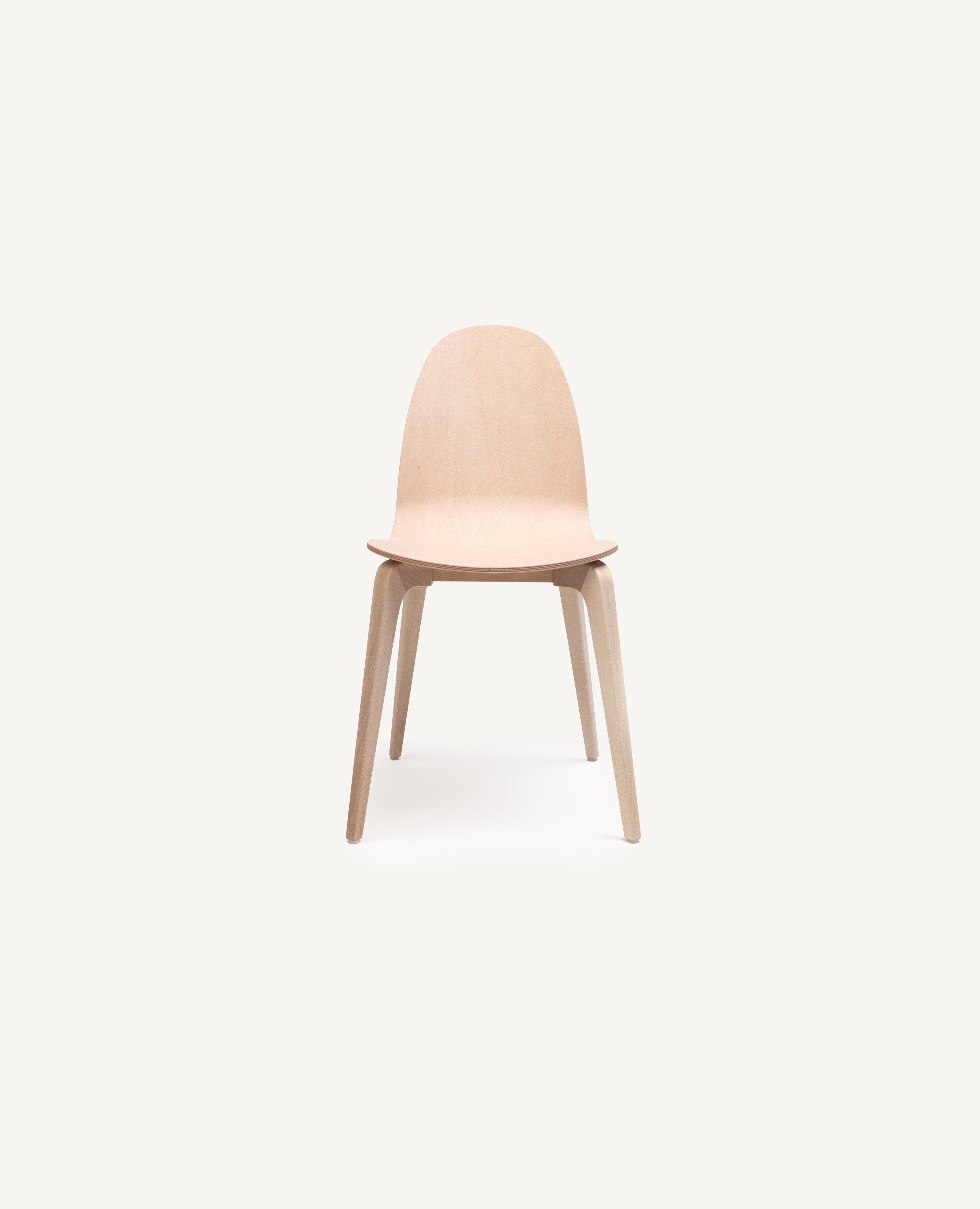 Nadia Chair, Narrow Width, Wood Frame - Bentwood Seat – hightower