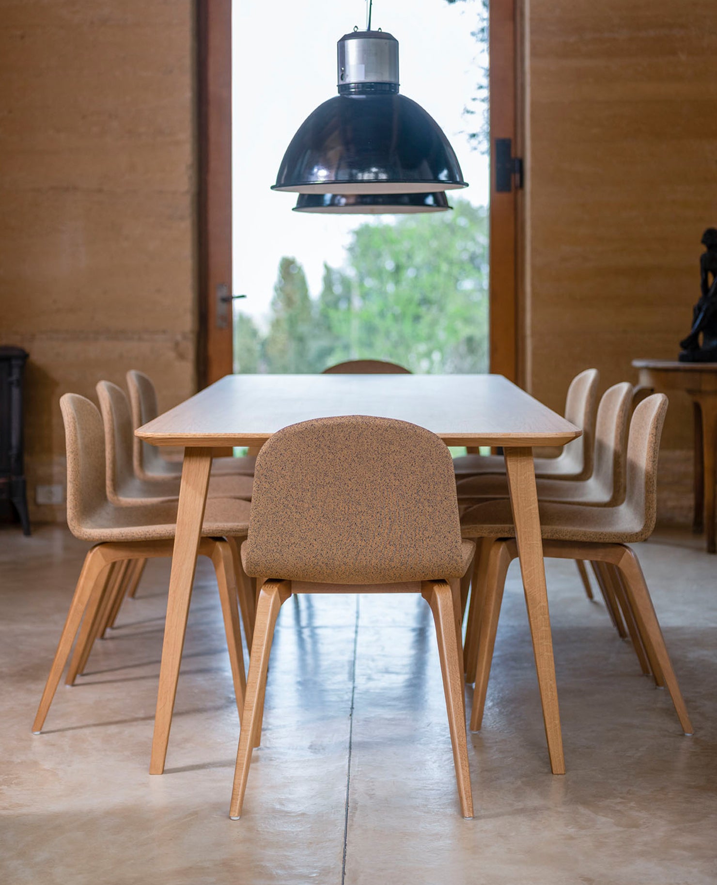 Nadia Chair, Wide Width, Wood Frame - Upholstered