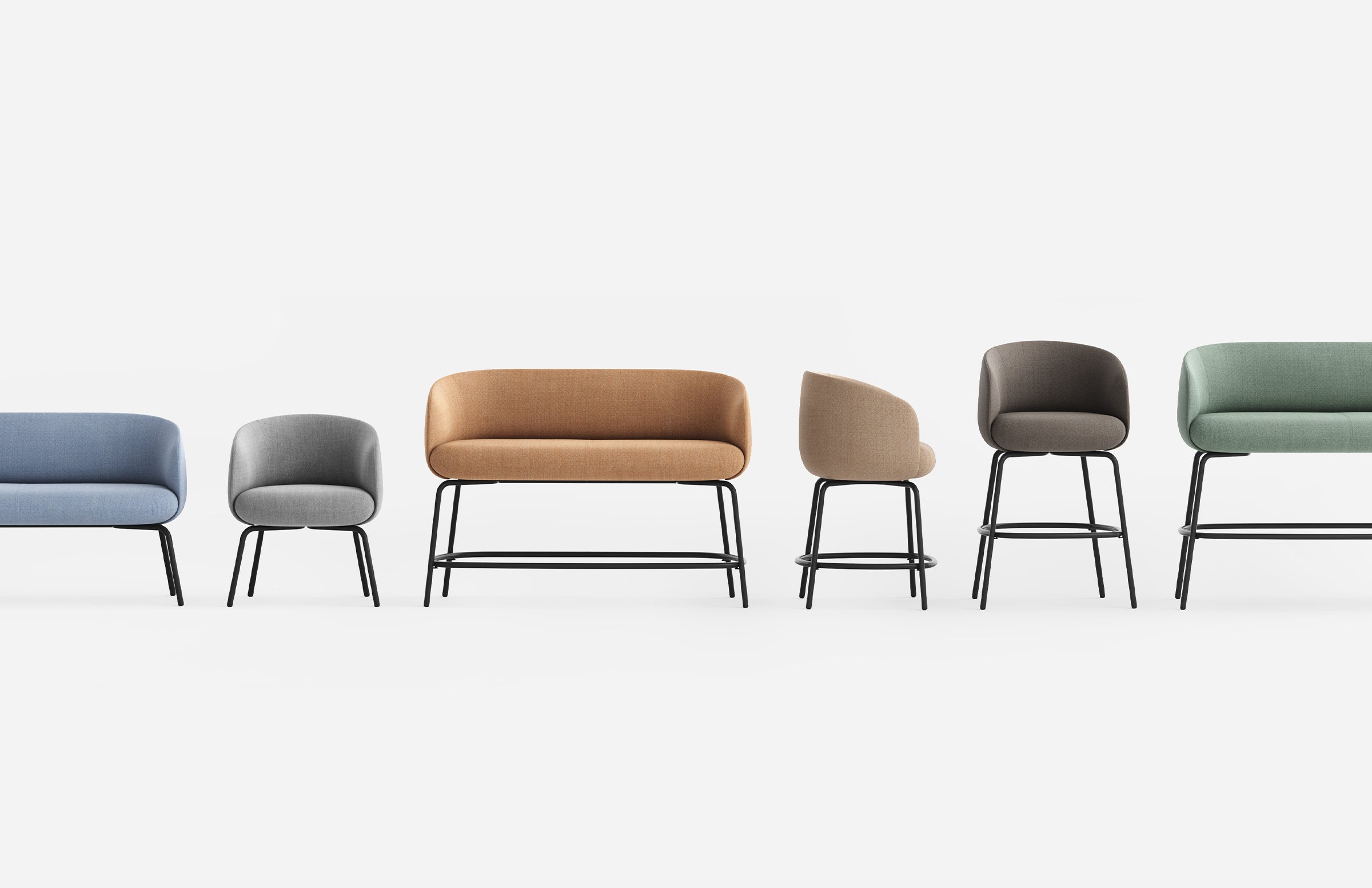 Nest Two-Seat Sofa - Bar Height – hightower.design