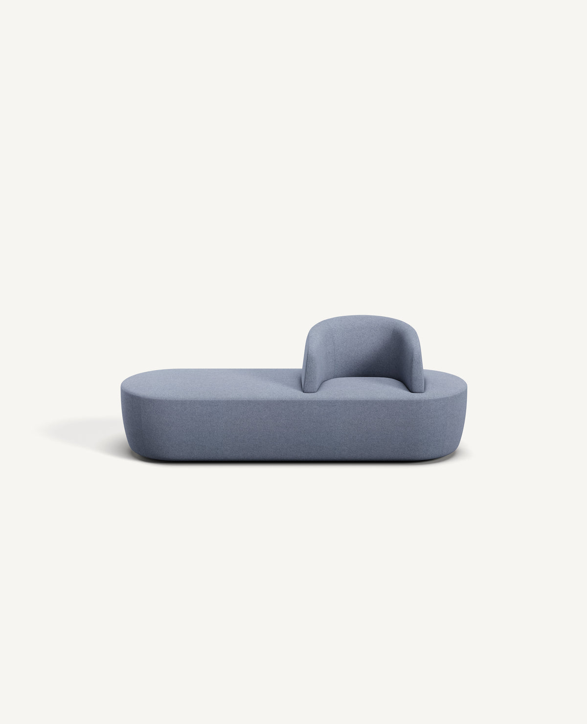 Scene Island, 29" Depth, Single Lowback - Right Side Facing