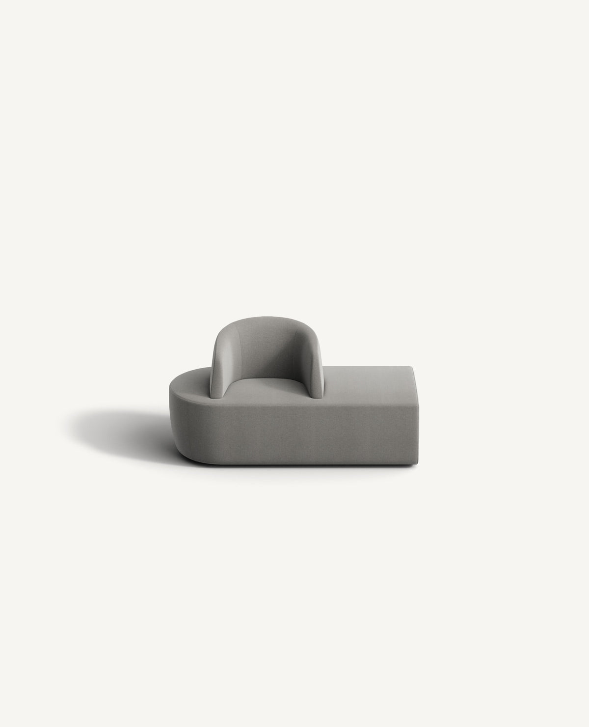 Scene Modular End, 29" Depth, Left Side Lowback - Front Facing - COM starting at $5,895